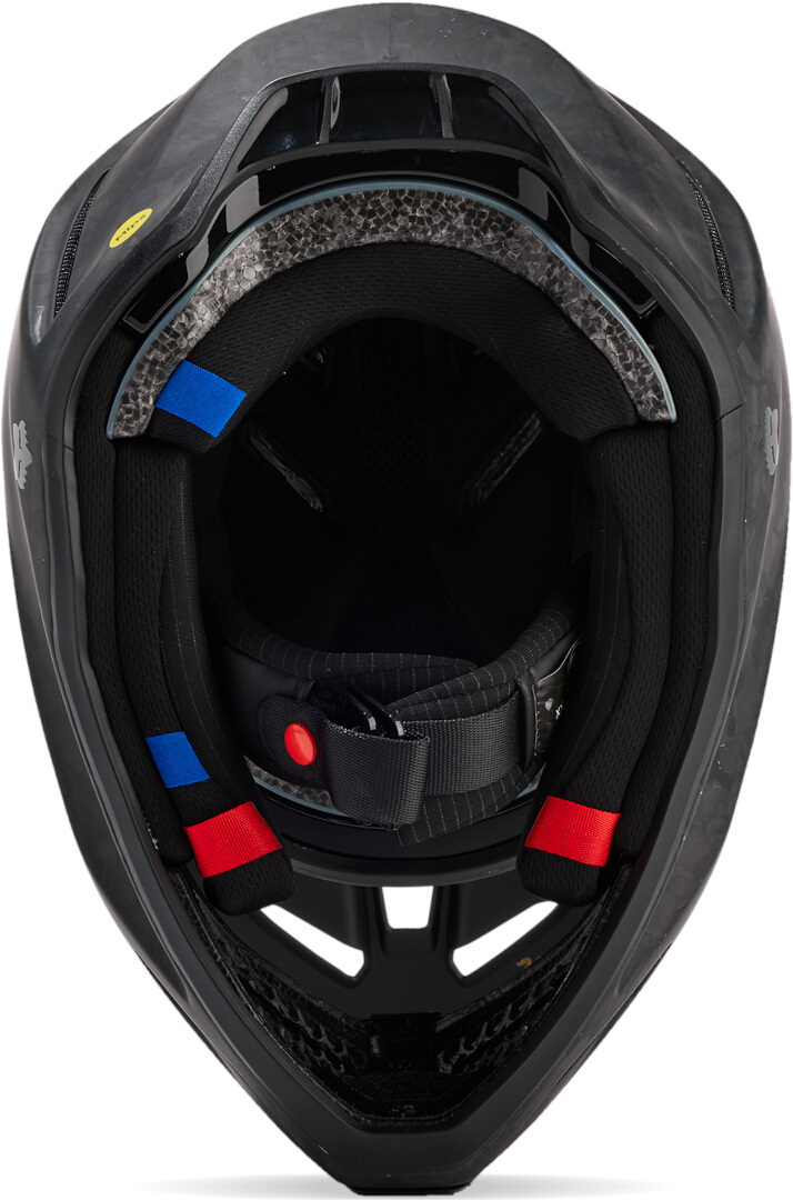 FOX V3 RS Carbon Solid MIPS Casco da motocross nero opaco XL (61/62) Figura 6