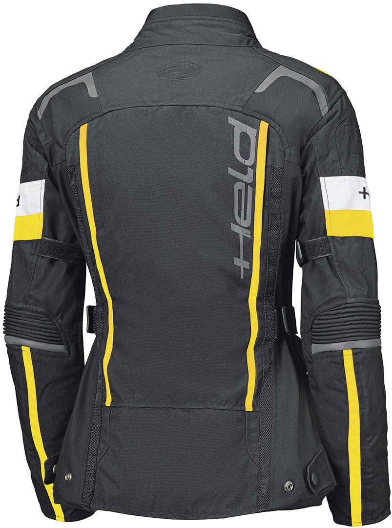 Held 4-Touring II imperméable dames moto textile veste noir/jaune XS Figure 2