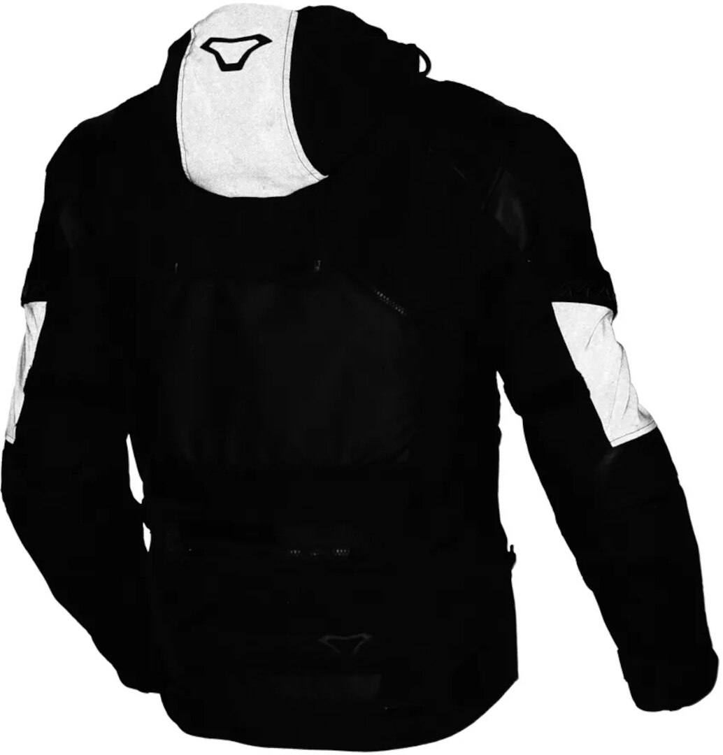 Macna Tryton NightEye waterproof Motorcycle Leather/Textile Jacket black 4XL Figure 6