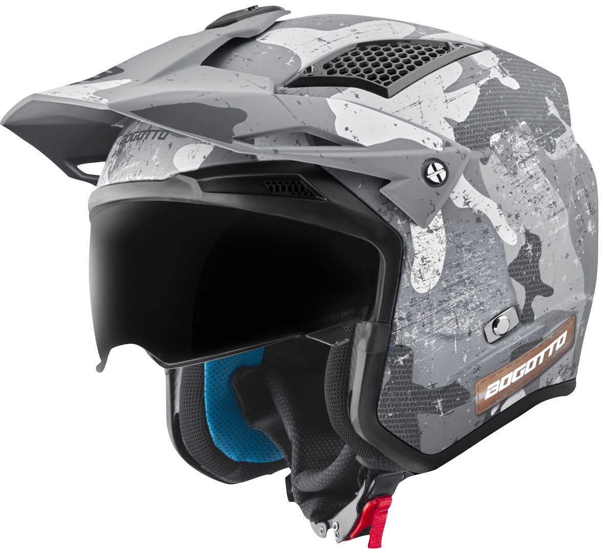 Bogotto Radic Camo 22.06 Helmet white matt S Figure 3