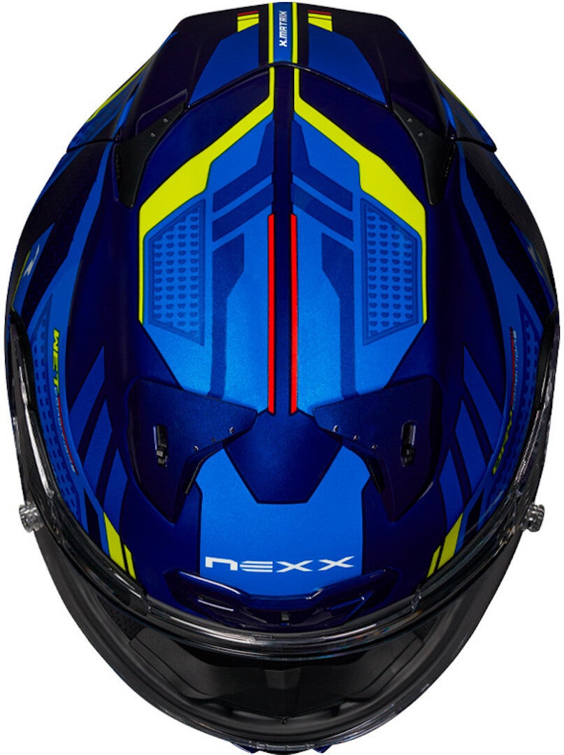 Nexx X.R3R Precision Casco blu/giallo M (57/58) Figura 3