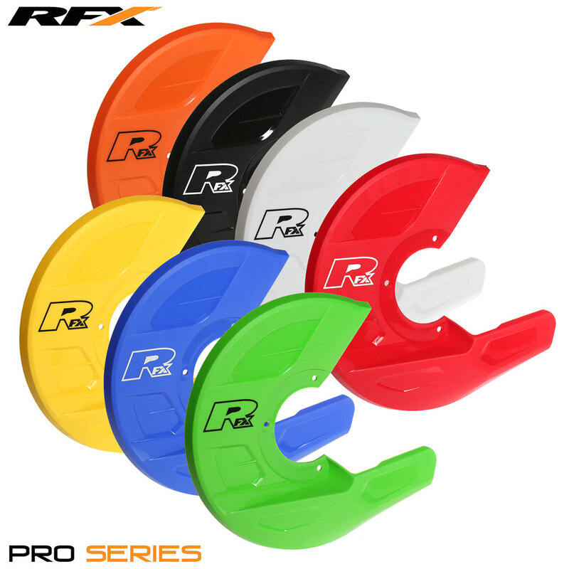 RFX Pro Disc and Caliper Guard (Black) Universal to fit disc guard mounts-image-931279095