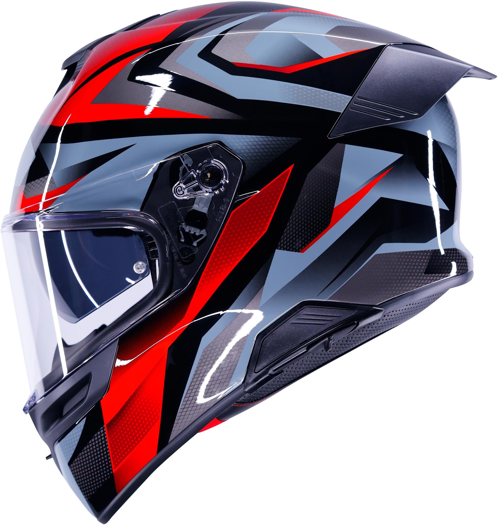 AGV K5 Munor Helm schwarz/rot XXL (63/64) Abbildung 4