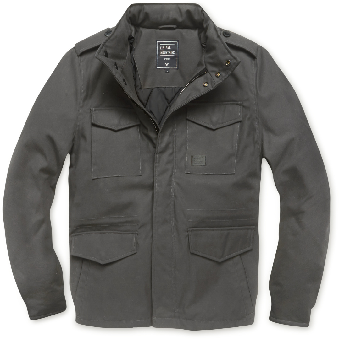 Vintage Industries Brent Parka grau M Abbildung 1