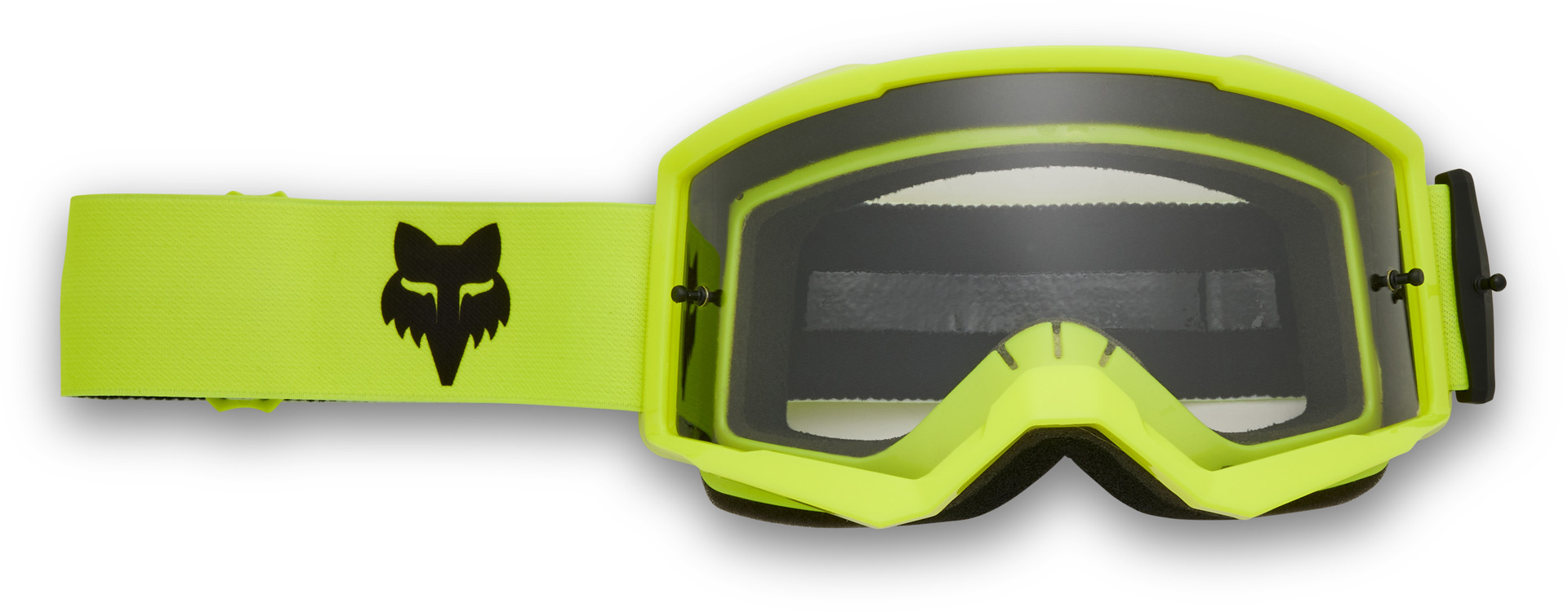 FOX Main Core Ochelari de motocross galben Figura 1