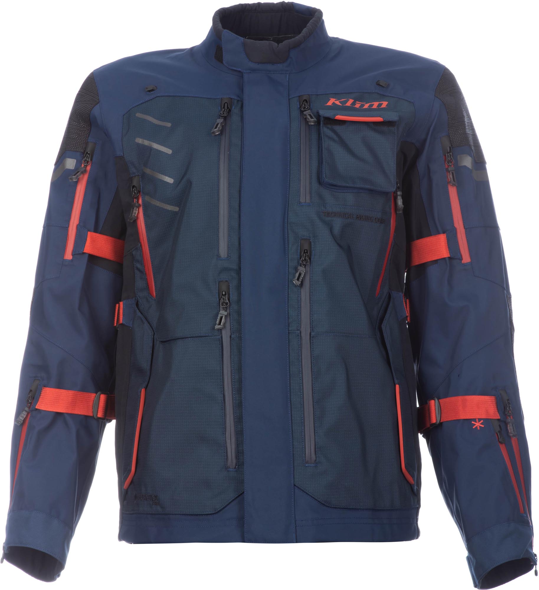 Klim Badlands Pro Rogue Gore-Tex Motorcycle Textile Jacket blue/red XL Figure 3