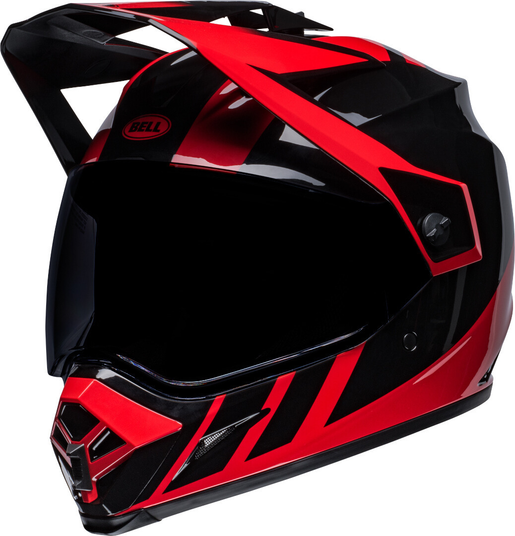 Bell MX-9 Adventure MIPS Dash Motocross hjälm svart/röd L Figur 5