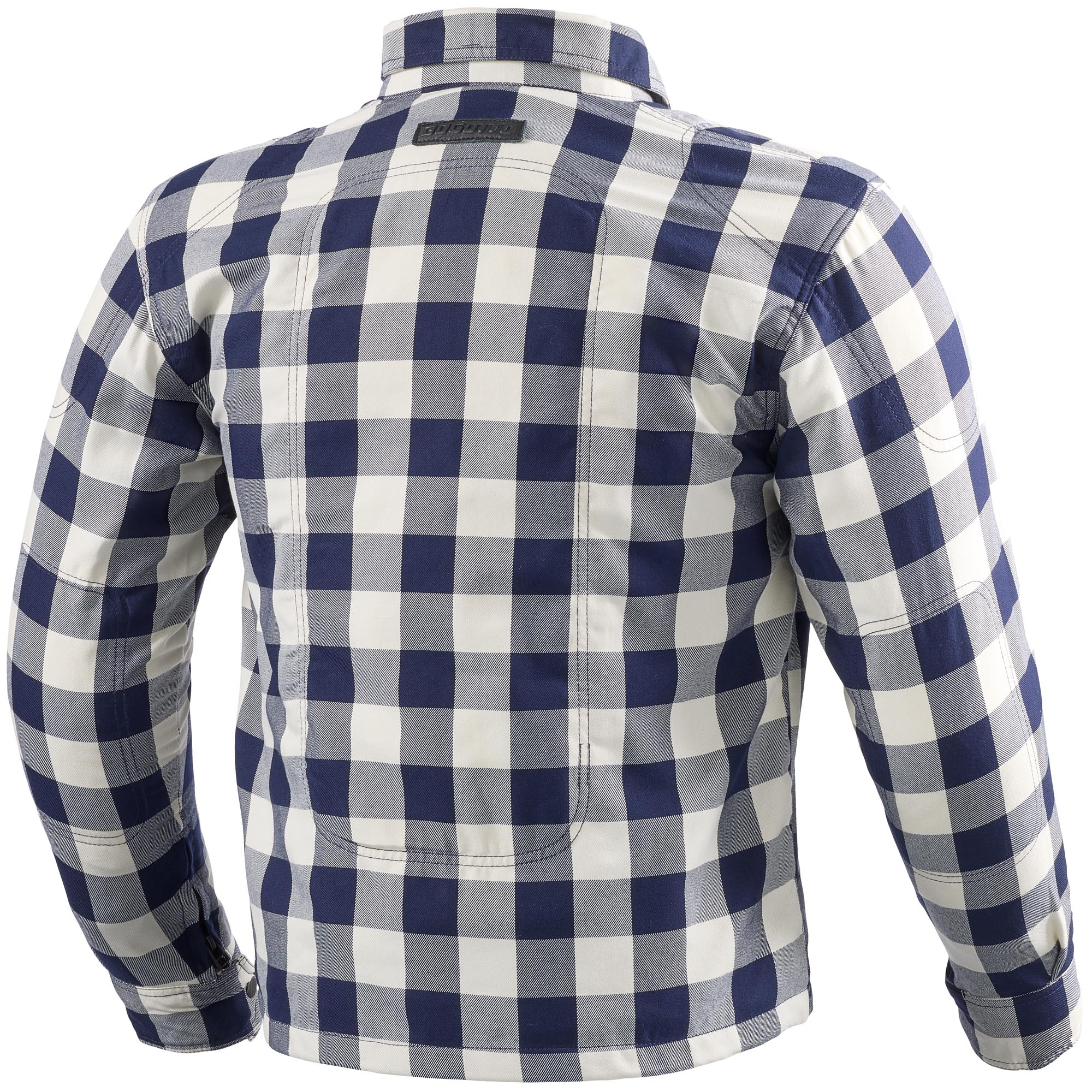 Bogotto Timb-R Camicia da moto blu/bianco M Figura 2