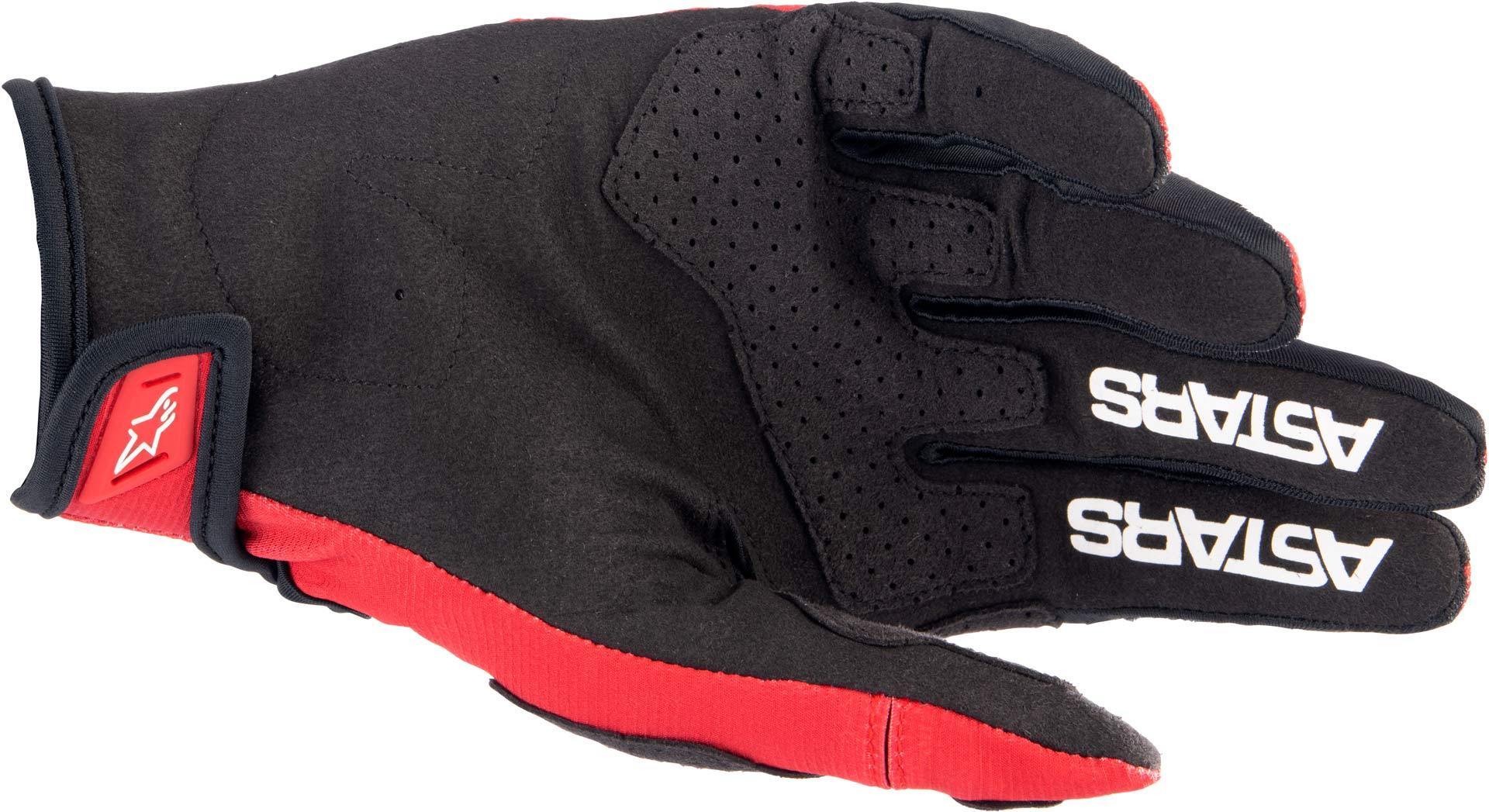 Alpinestars Techstar Motocross Handsker sort/rød L Figur 2