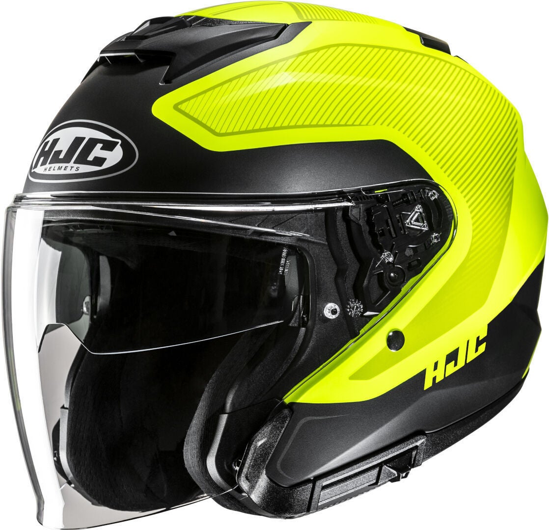 HJC i31 Tevis Jet Helmet yellow/black XXL (62/63) Figure 1