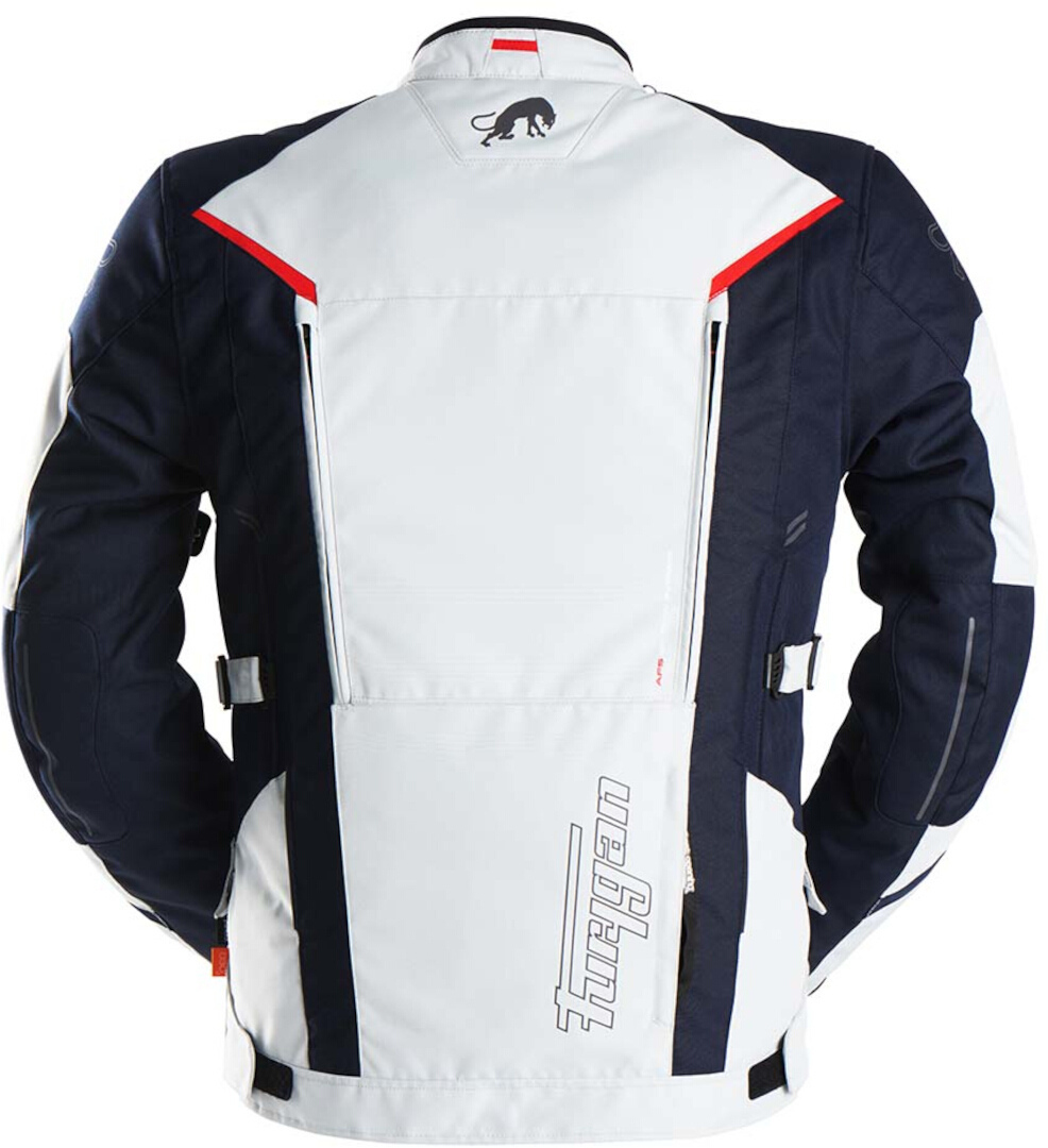 Furygan Brooks Motorcycle Textile Jacket white/blue/red M Figure 3