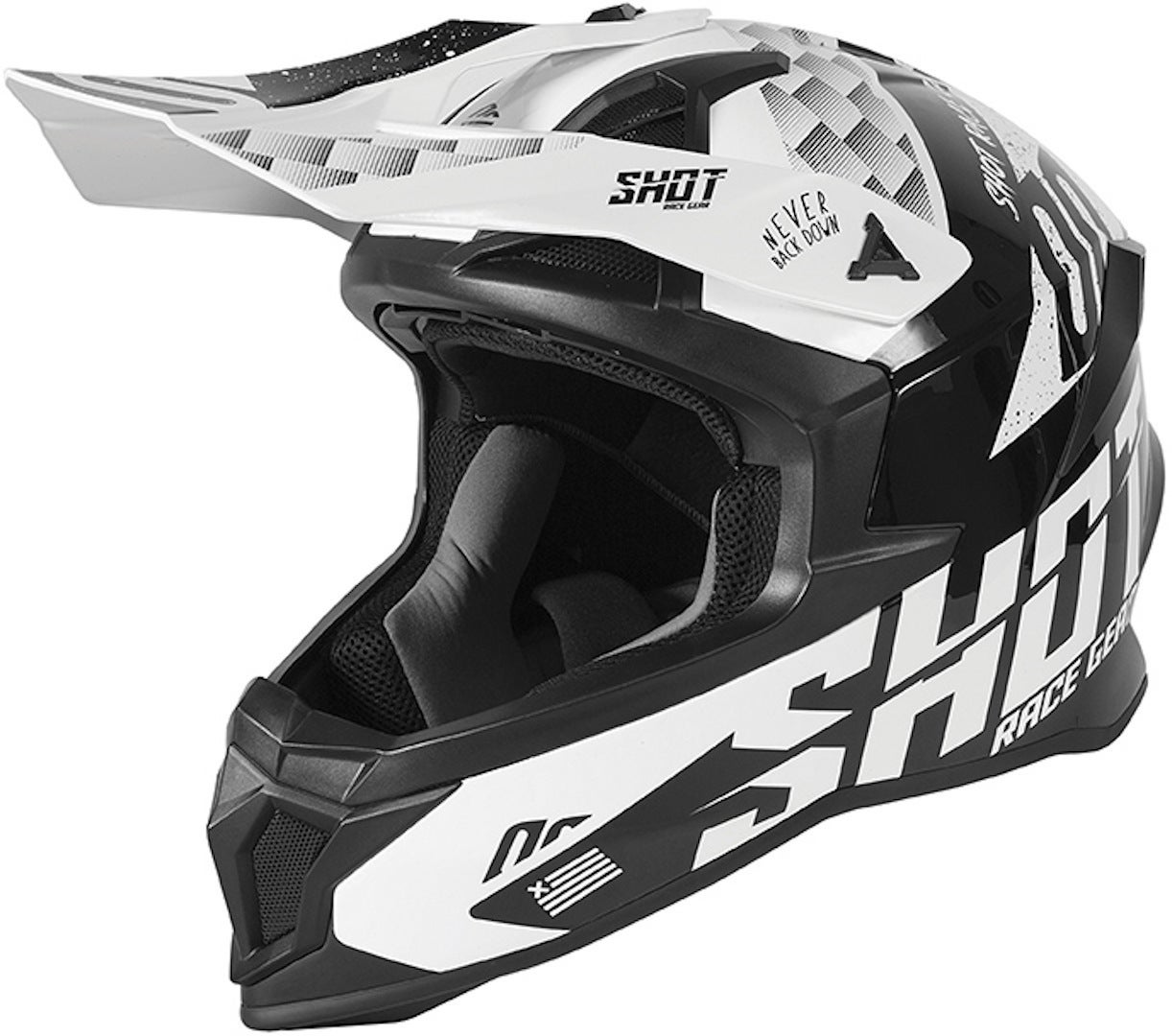 Shot Lite Rush Casco Motocross nero XXL (63/64) Figura 1