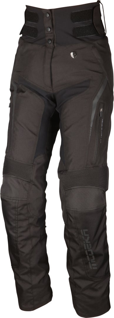 Modeka Elaya Damer Motorcykel Tekstil Bukser Sort 21 Figur 1