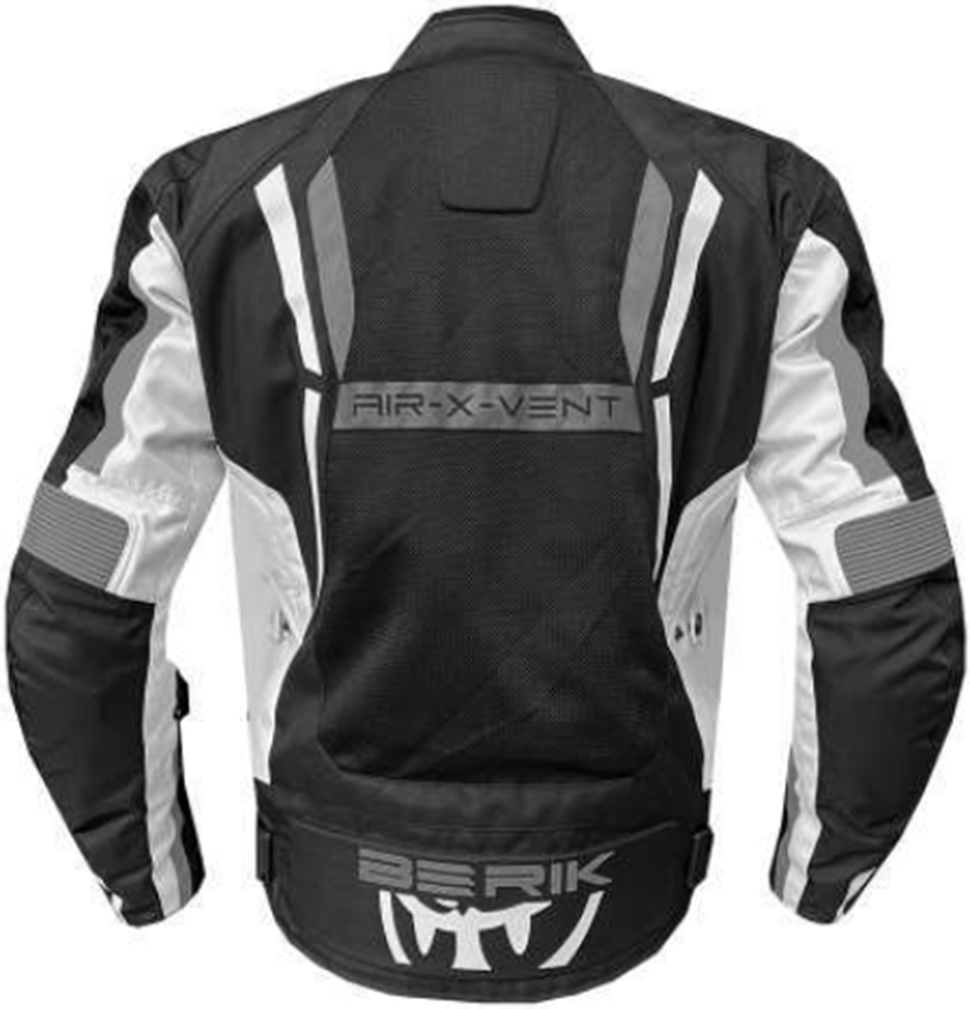 Berik Lalxa Motorcycle Textil Jacket black/white/grey 52 Figure 2