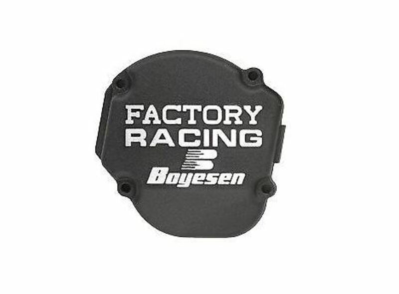 Boyesen Fabriks racertændingsdæksel sort YZ80/YZ85 Figur 2