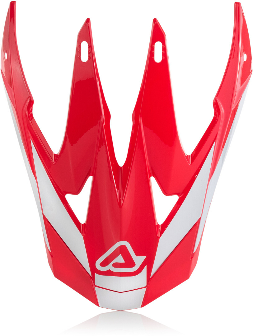 Acerbis X-Racer VTR Hjälm Peak röd/vit Figur 1