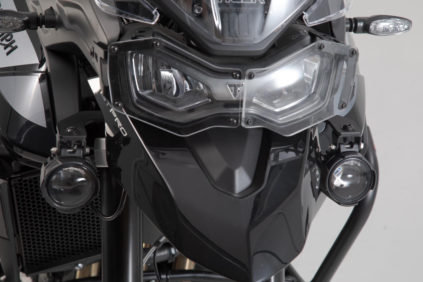 Montura lumină SW-Motech - Neagră. Triumph Tiger 900/GT/Rally/Pro (19-23). Figura 4