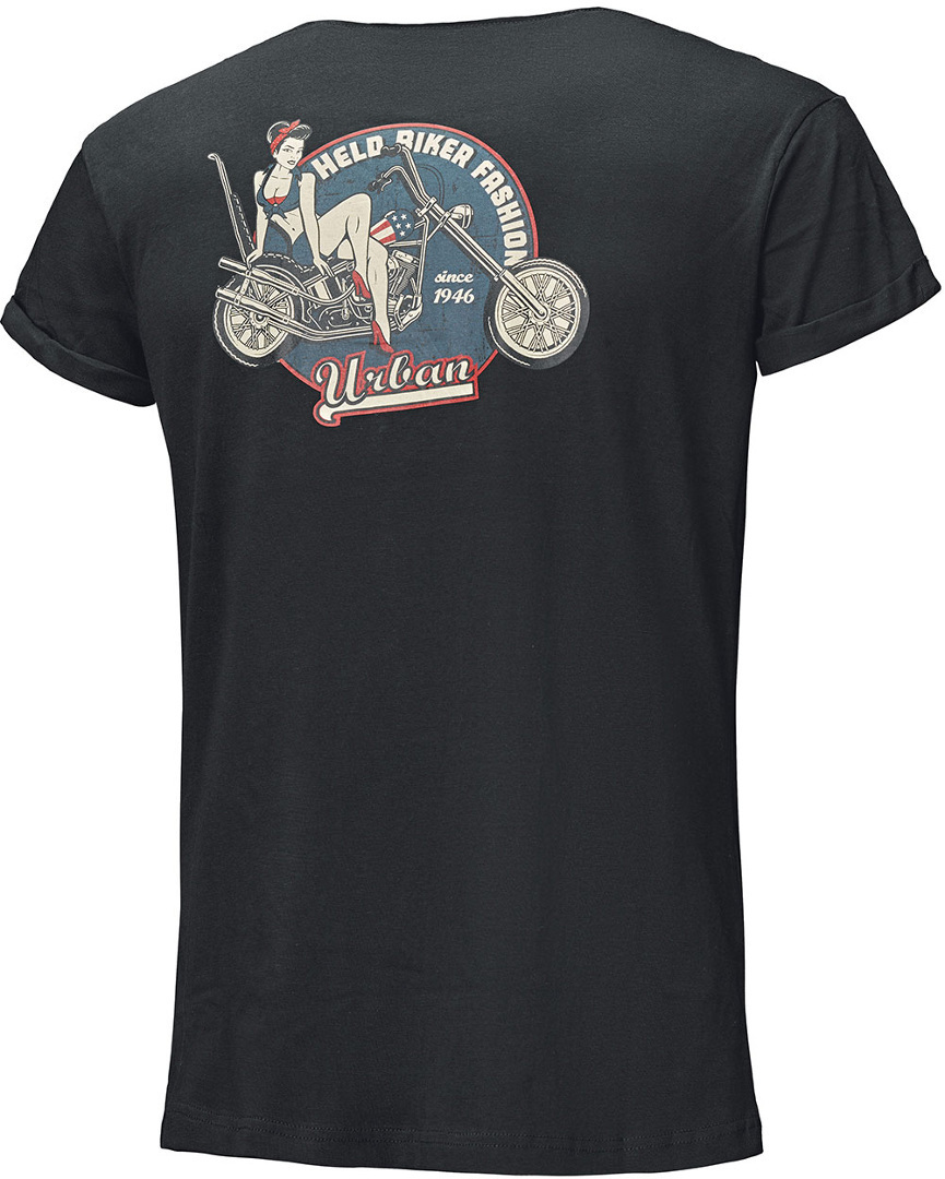 Held Urban T-shirt Sort M Figur 2