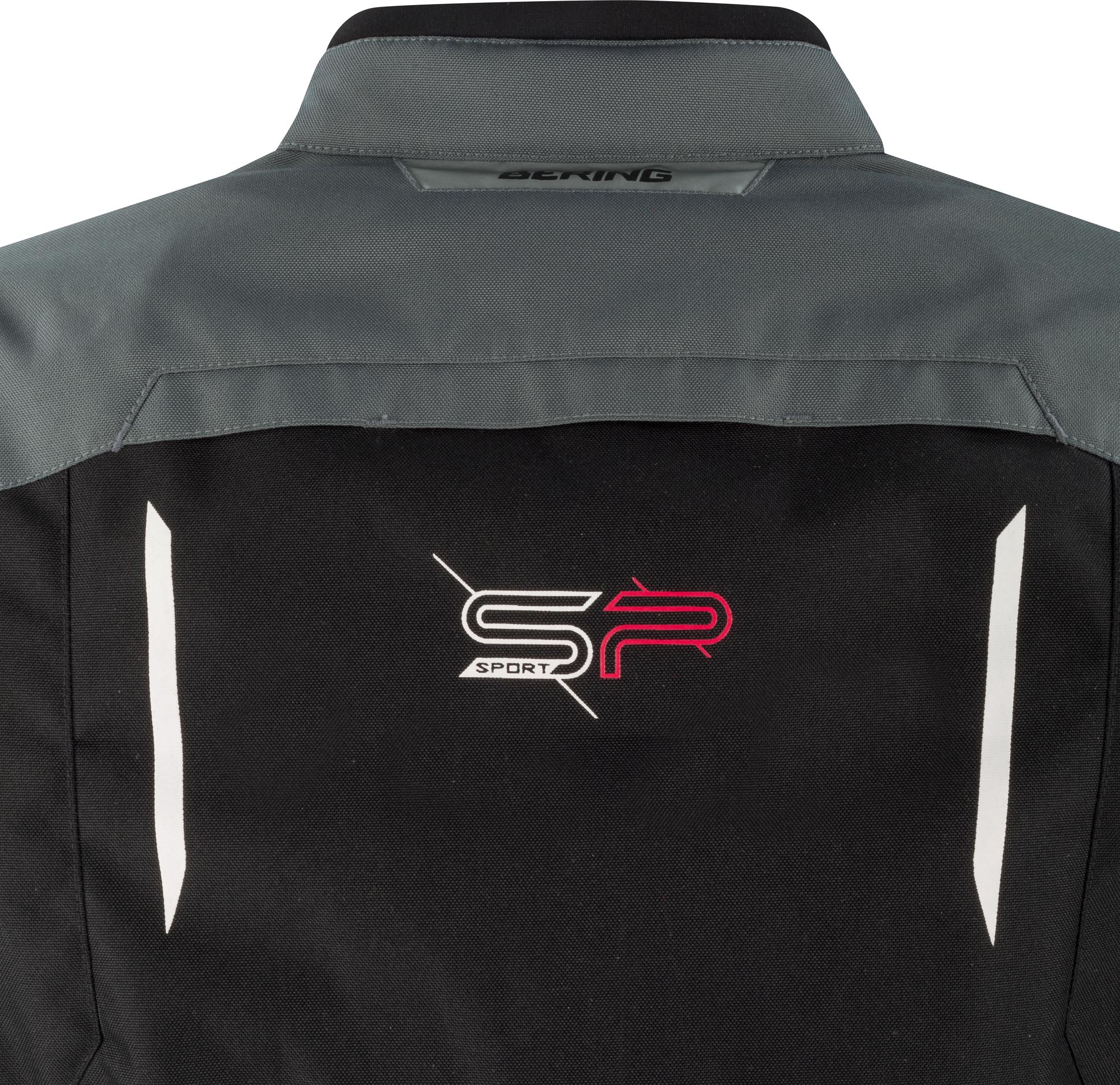Bering Gang waterproof Motorcycle Textile Jacket black/grey/red S Figure 4
