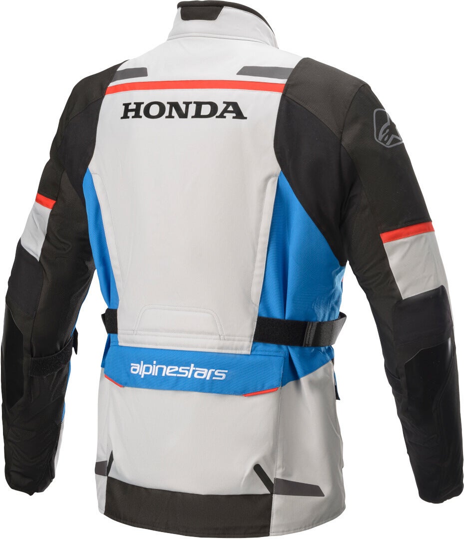 Alpinestars Honda Andes v3 Drystar Motorcycle Textile Jacket light grey/blue 3XL Figure 2