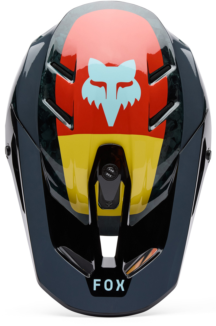 FOX V3 RS Grid MIPS Casco de motocross negro/naranja M (57/58) Figura 3