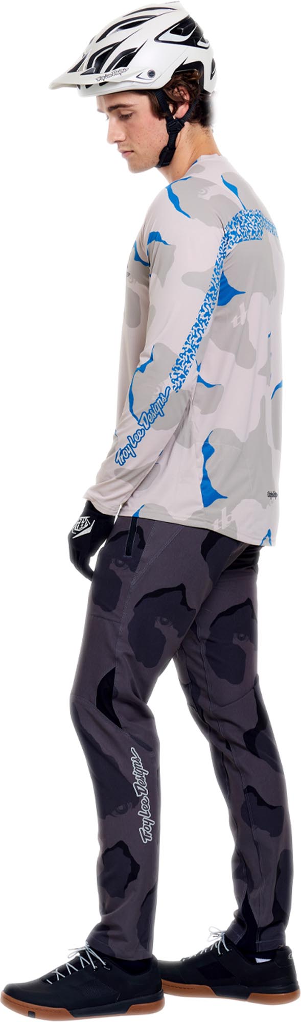 Troy Lee Designs Skyline Pro Flow Camo Fietsbroek camouflage-grijs/zwart 34 Figuur 14