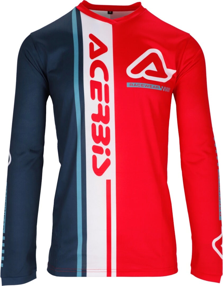 Acerbis MX J-Track Connection Motocross Jersey red/blue 3XL Figure 5