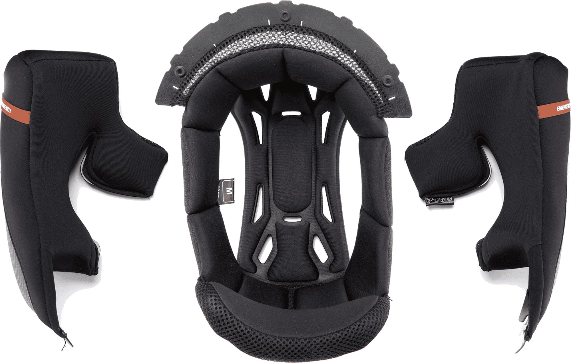 Scorpion EXO-HX1 Carbon SE Gold Conjunto de liner Artigo principal Figura 1