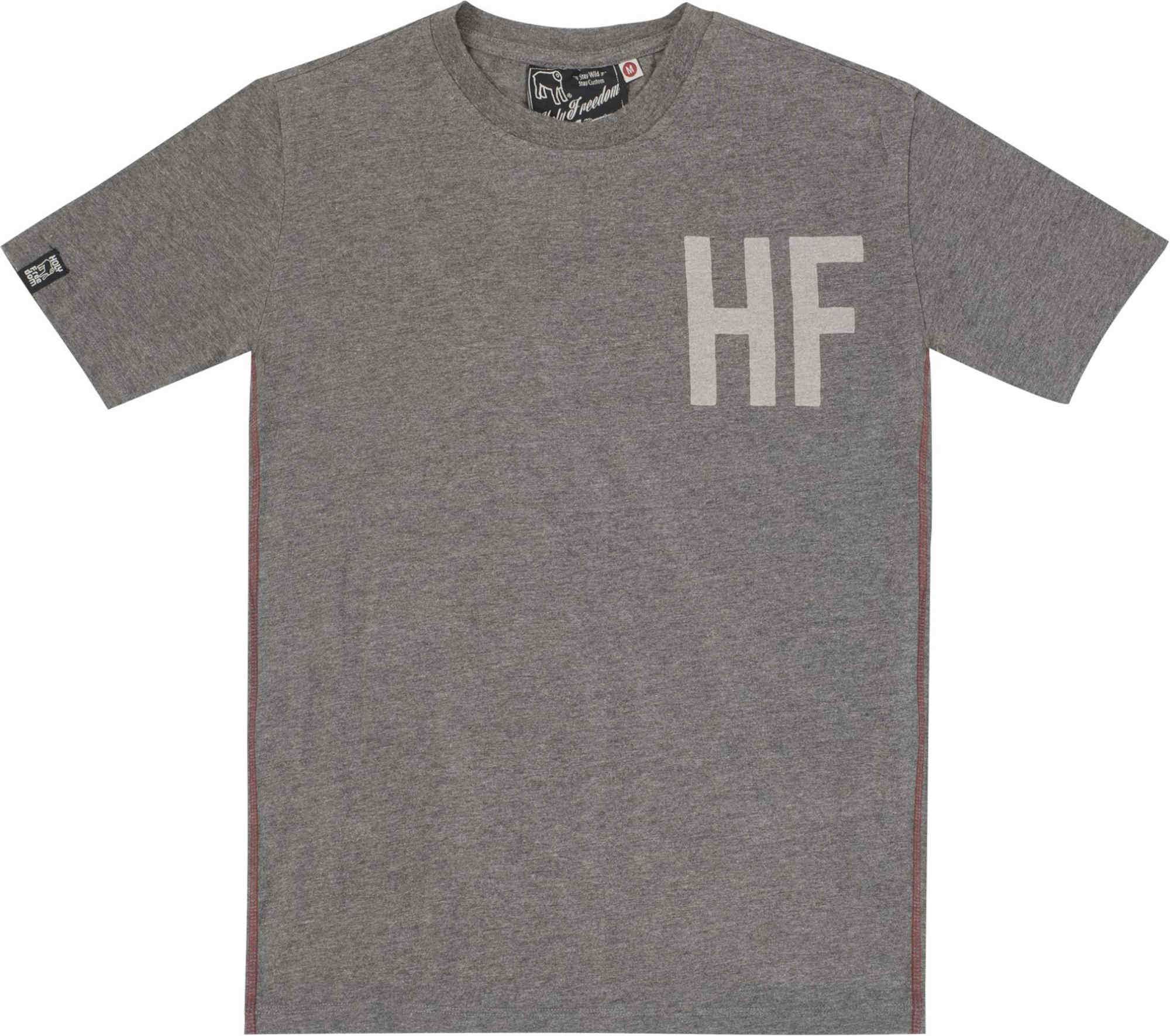 HolyFreedom Ghostrider Grey Melange Triko S Obrázek 1