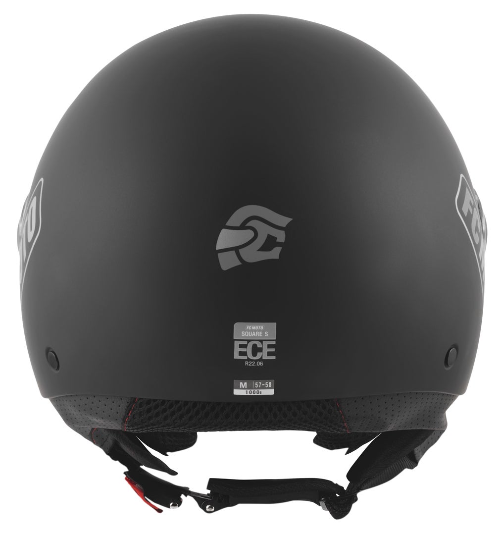 FC-Moto Square-RS Jet hjelm sort mat/grå M Figur 5