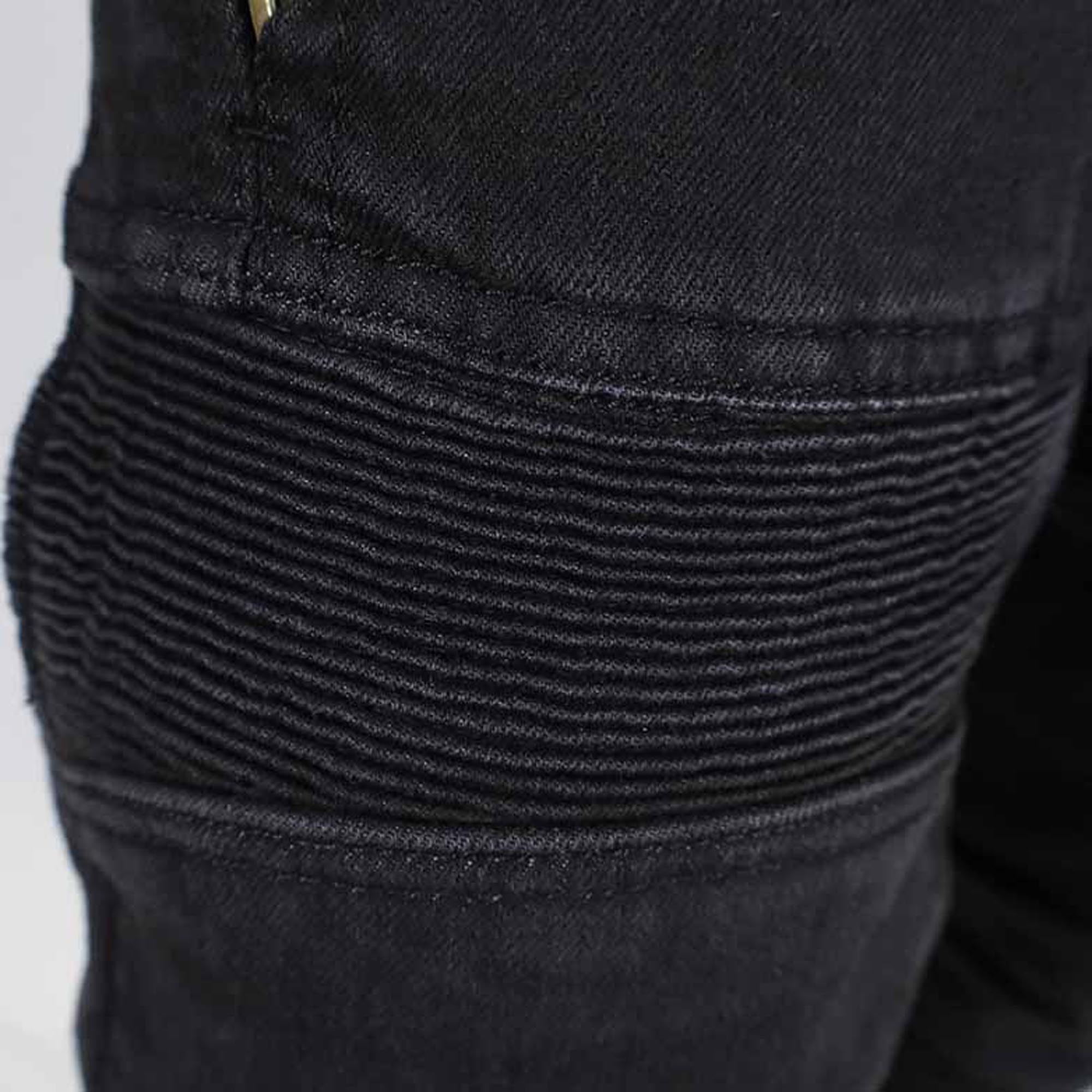 Trilobite Parado AAAA Doublelayer Slim Motorcykeljeans Sort 32/32 Figur 9