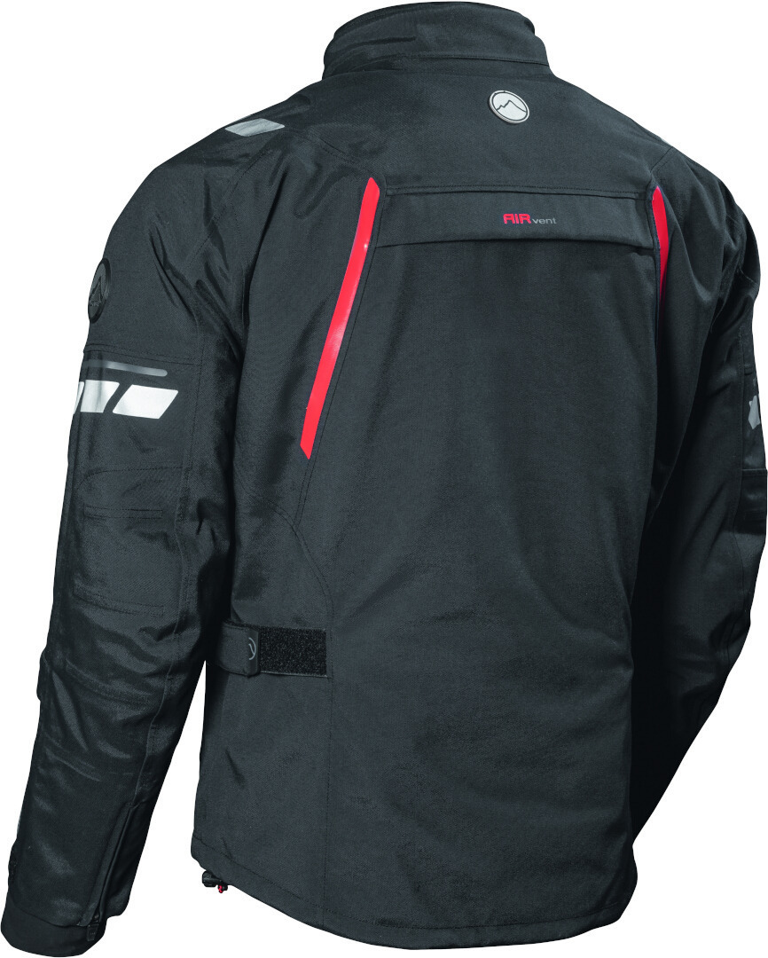 DANE Elling wasserdichte Motorrad Textiljacke schwarz/rot 60 Abbildung 2