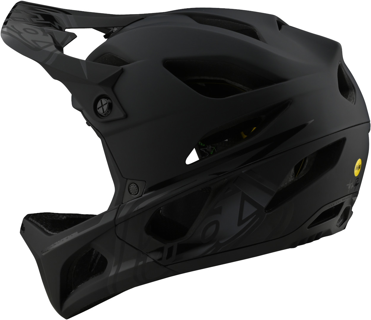 Troy Lee Designs Stage Stealth MIPS Casque Noir mat M/L Figure 7