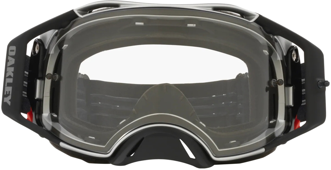 Oakley Airbrake Clear Ochelari de motocross Negru/gri Figura 4