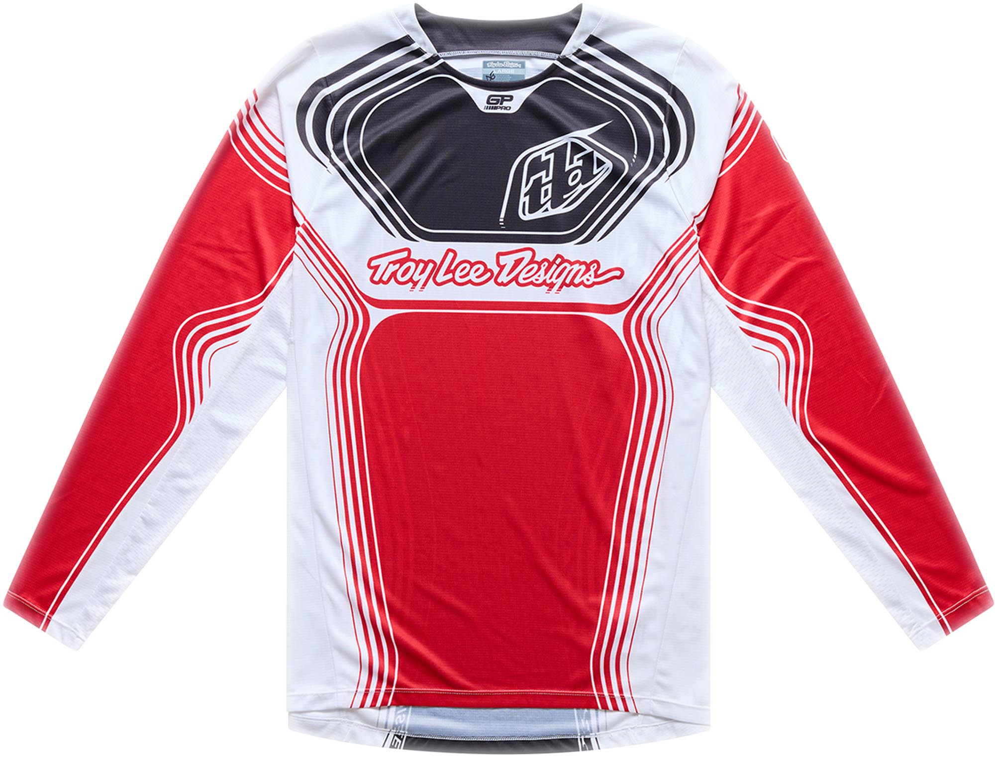Troy Lee Designs GP Pro Streamline Motocross-trui rood/wit XXL Figuur 1