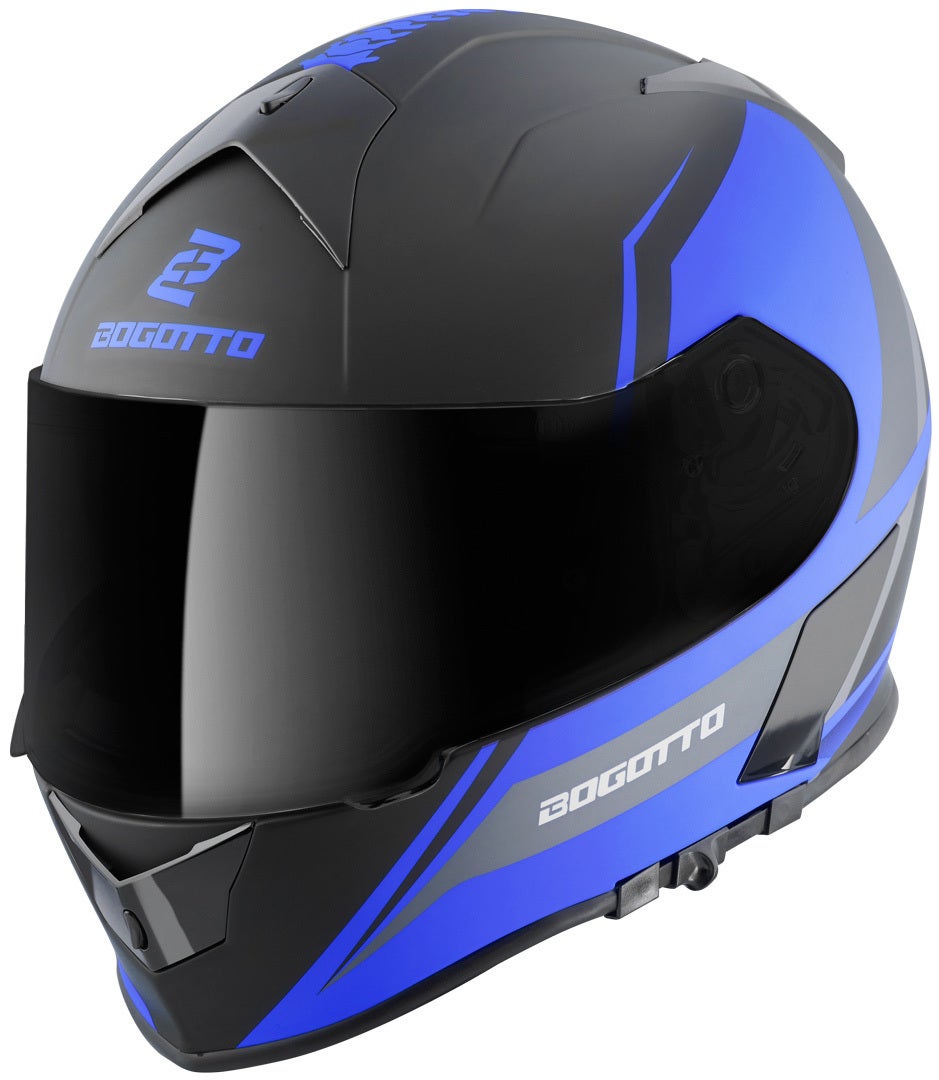 Bogotto V126 G-Evo Přilba černá/modrá S Obrázek 1