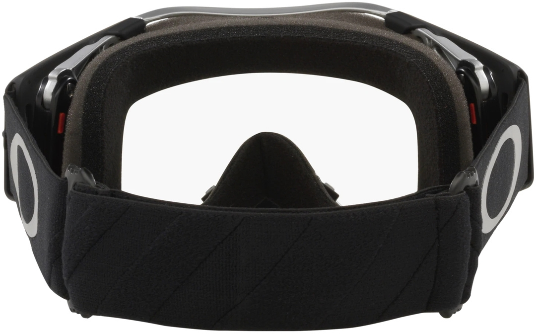 Oakley Airbrake Clear Ochelari de motocross Negru/gri Figura 3