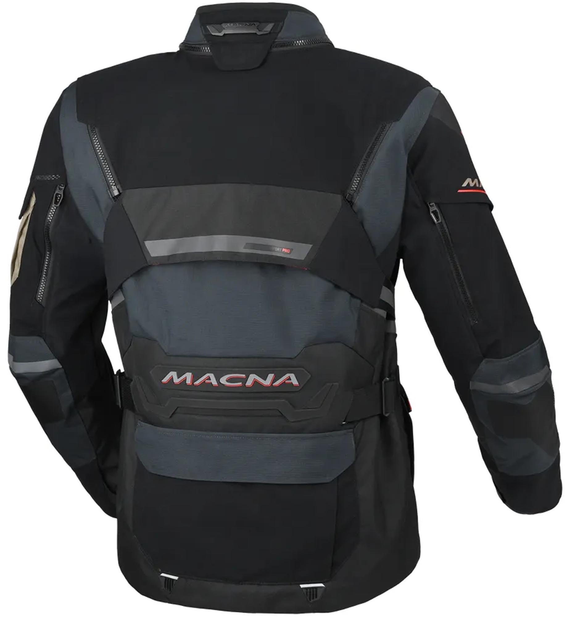 Macna Flexodus waterproof Motorcycle Textile Jacket blue/black M Figure 2
