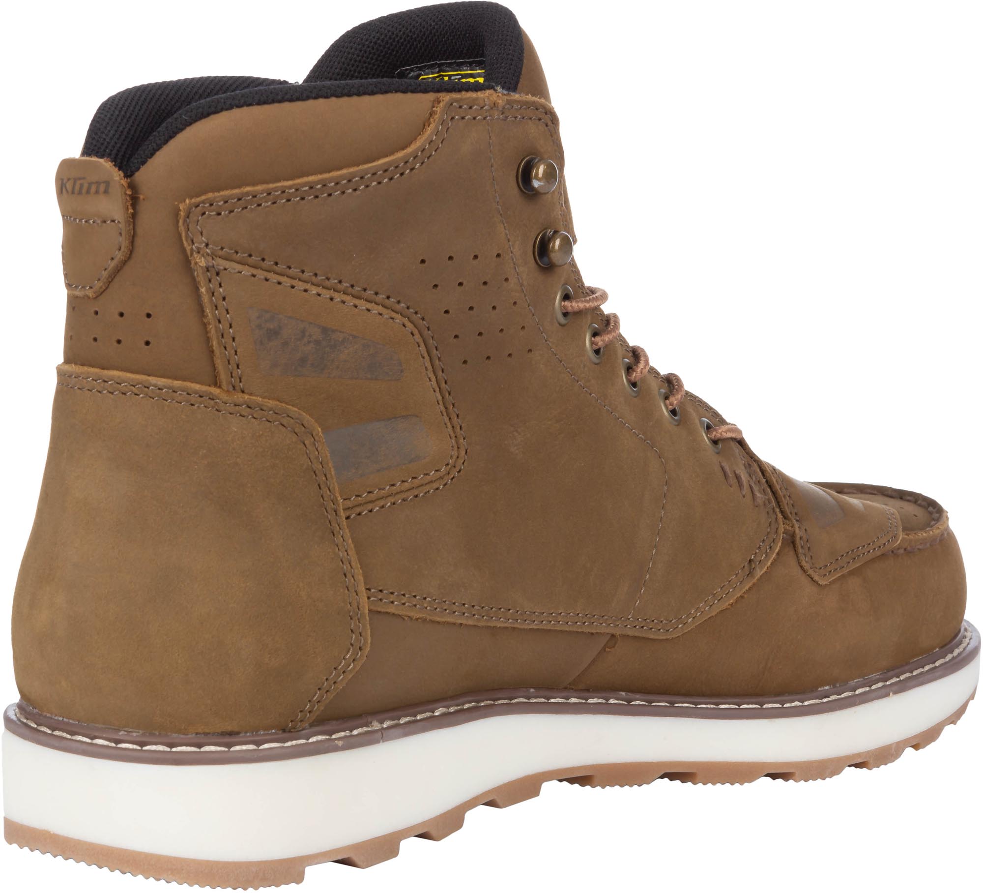 Side view of Klim Blak Jak 2026 perforated Leather Motorcycle Boots