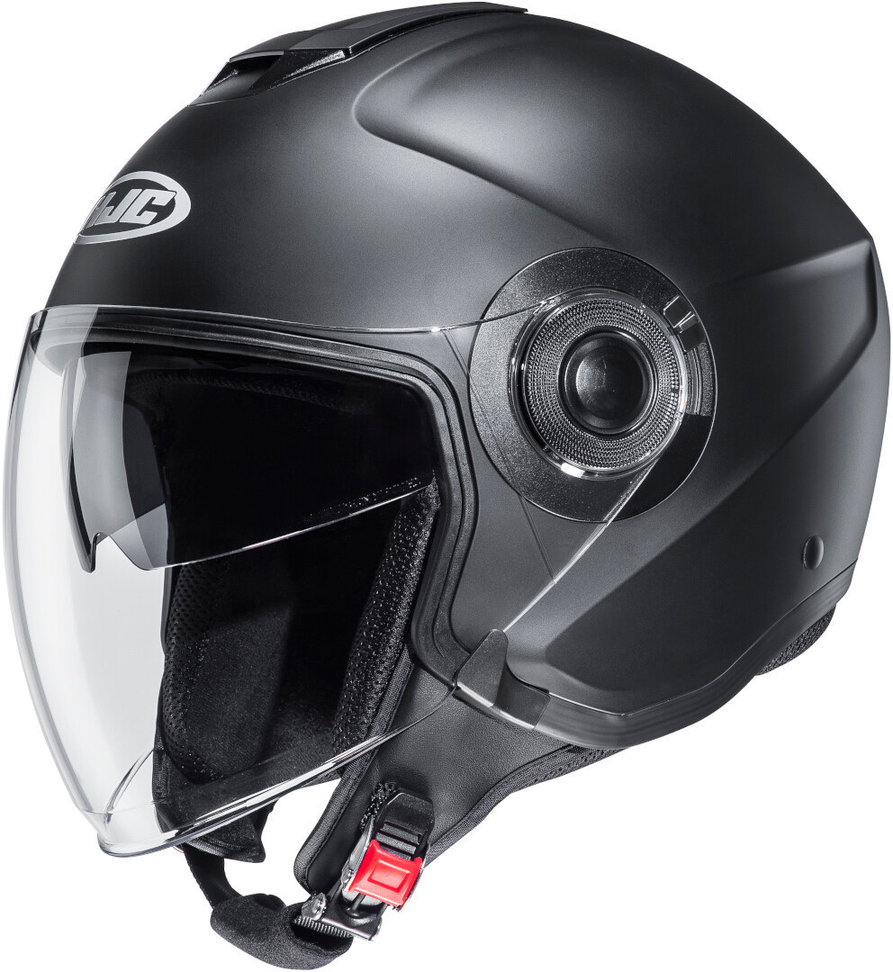 HJC i40N Solid Jet Helm Black Matt XL (60/61) Figuur 1