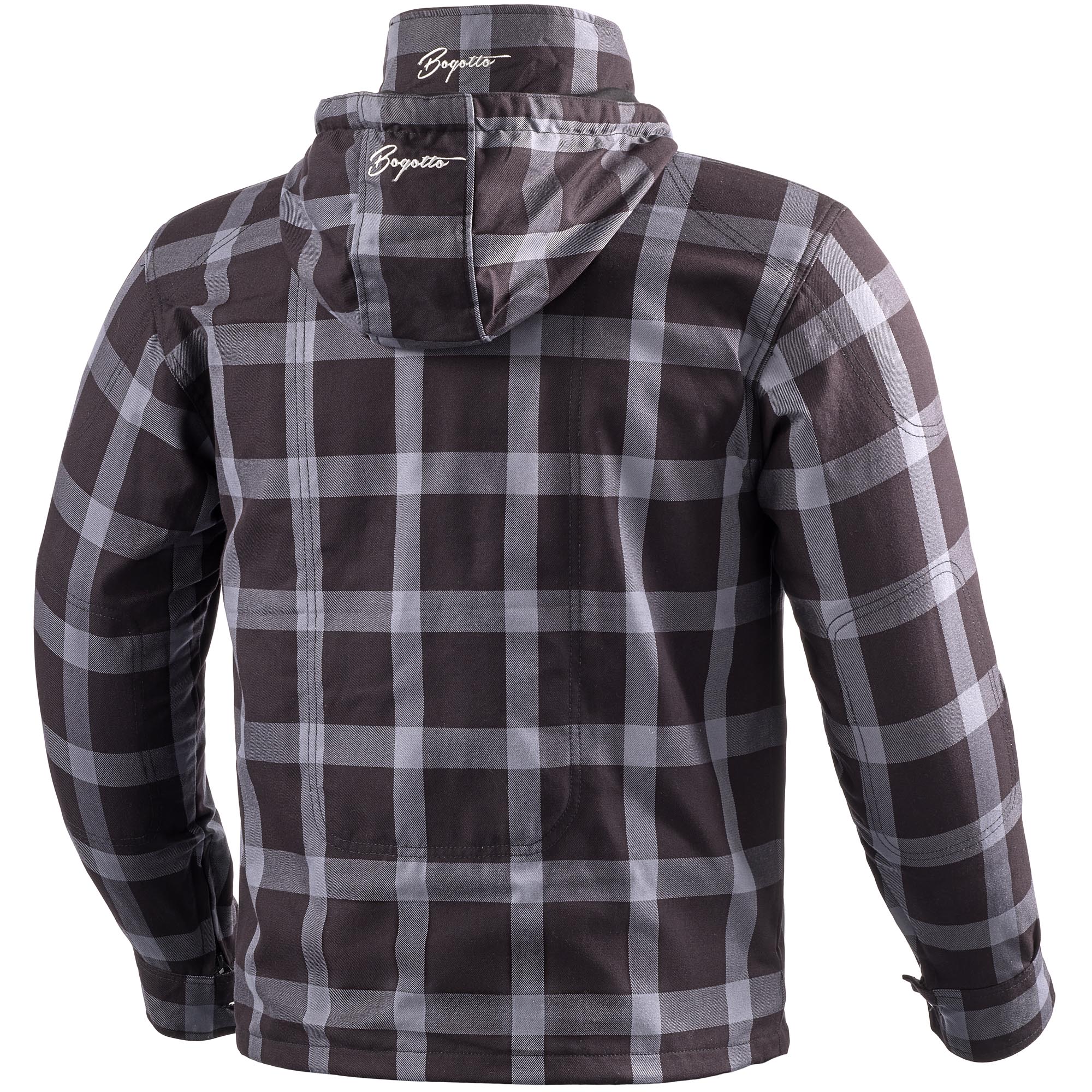 Bogotto Lumb-R Hanorac cu fermoar pentru motocicletă negru 5XL Figura 2
