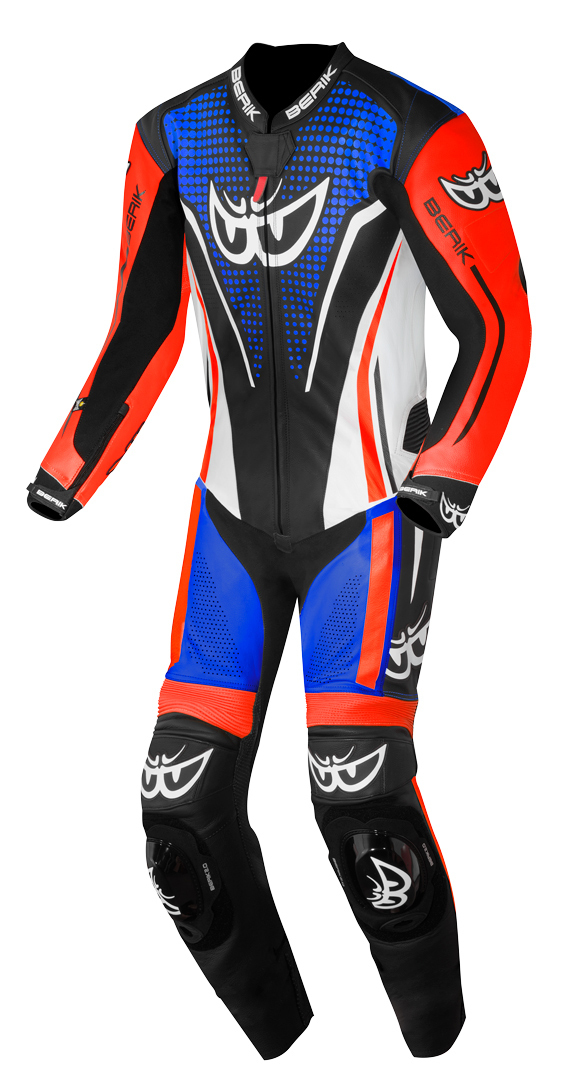 Berik RSF-TECH PRO perforated One Piece Motorcycle Leather Suit black/blue/white/red 54 Figure 1