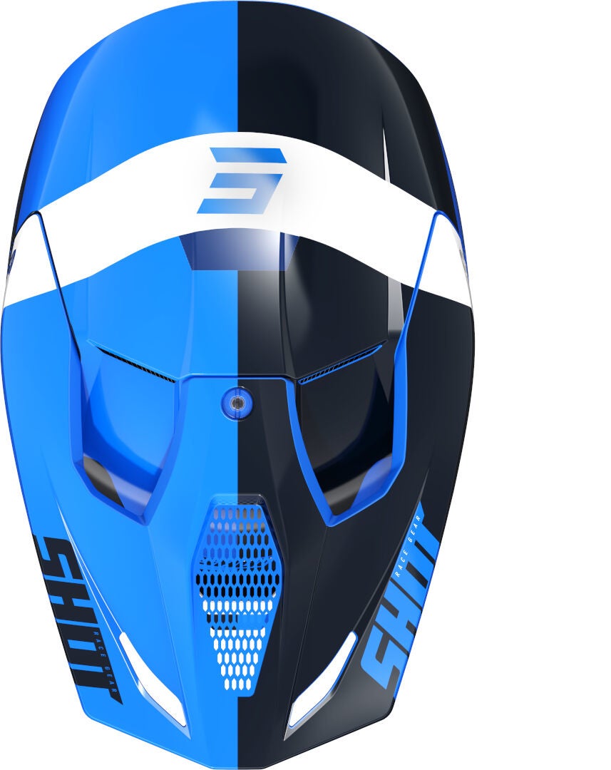 Shot Race Ridge Casco de motocross azul/negro/blanco S (55/56) Figura 3