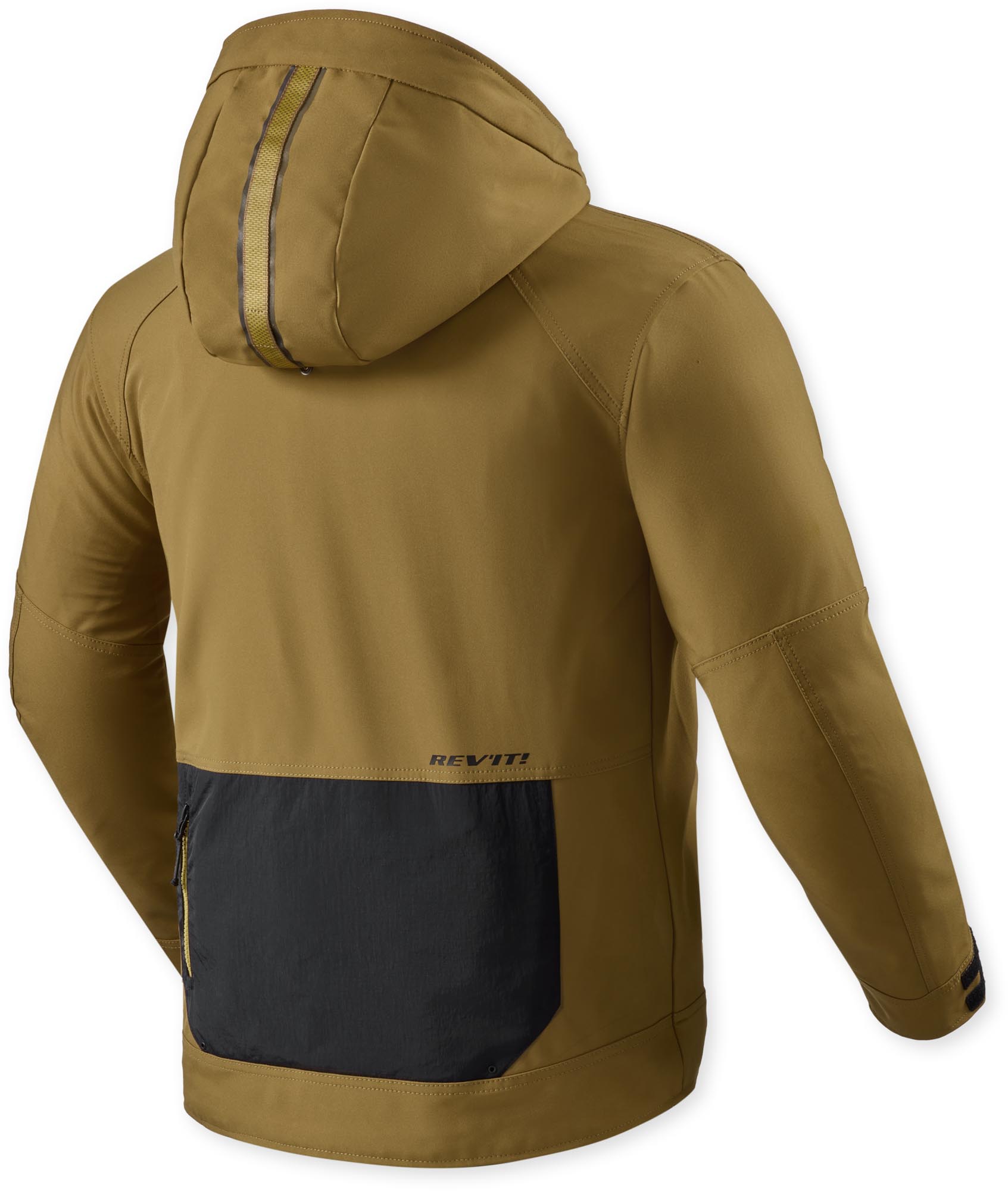 Revit Entropy H2O waterdichte motorfiets textieljas bruin/zwart M Figuur 2