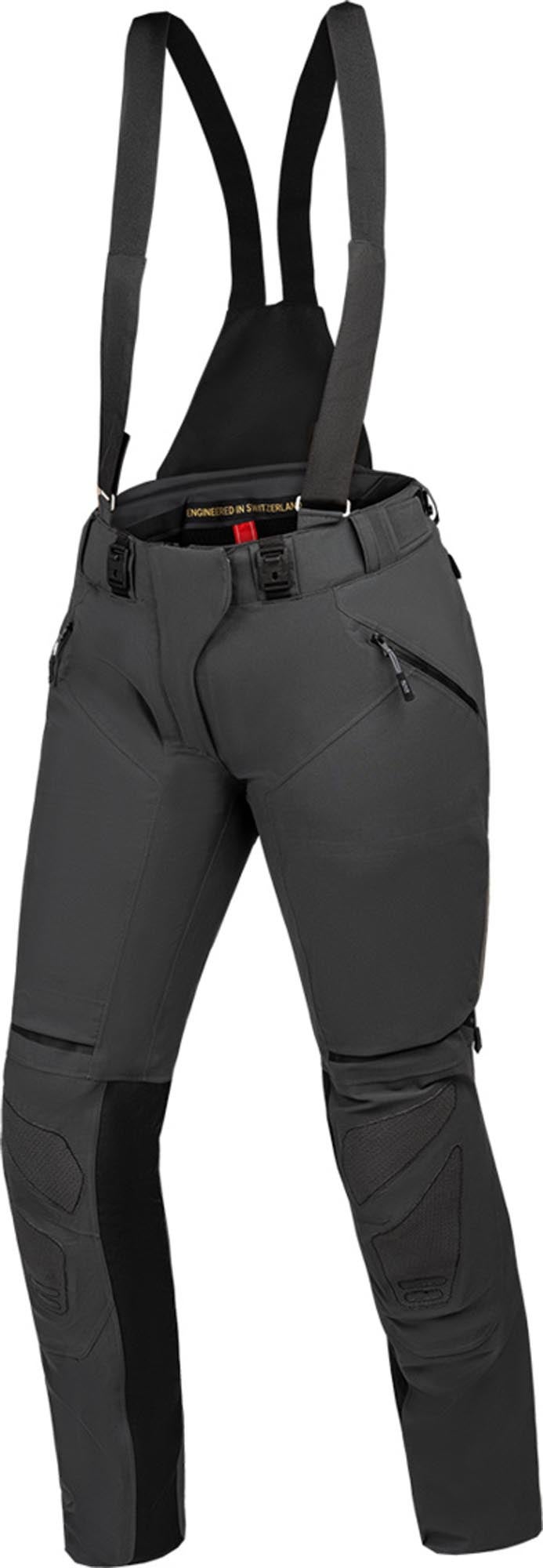 IXS Tourster-GTX 1.0 waterproof Ladies Motorcycle Textile Pants dark grey 5XL Figure 1
