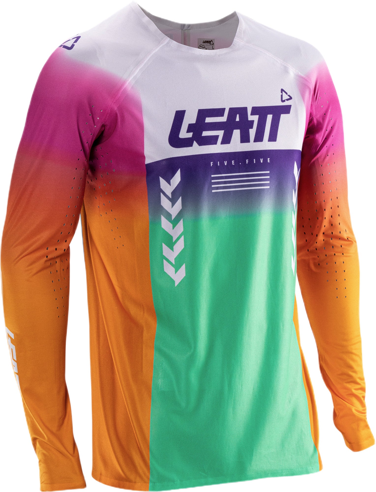 Leatt Men's Multi Coloured Moto 5.5 Ultraweld V26 Motocross Jersey