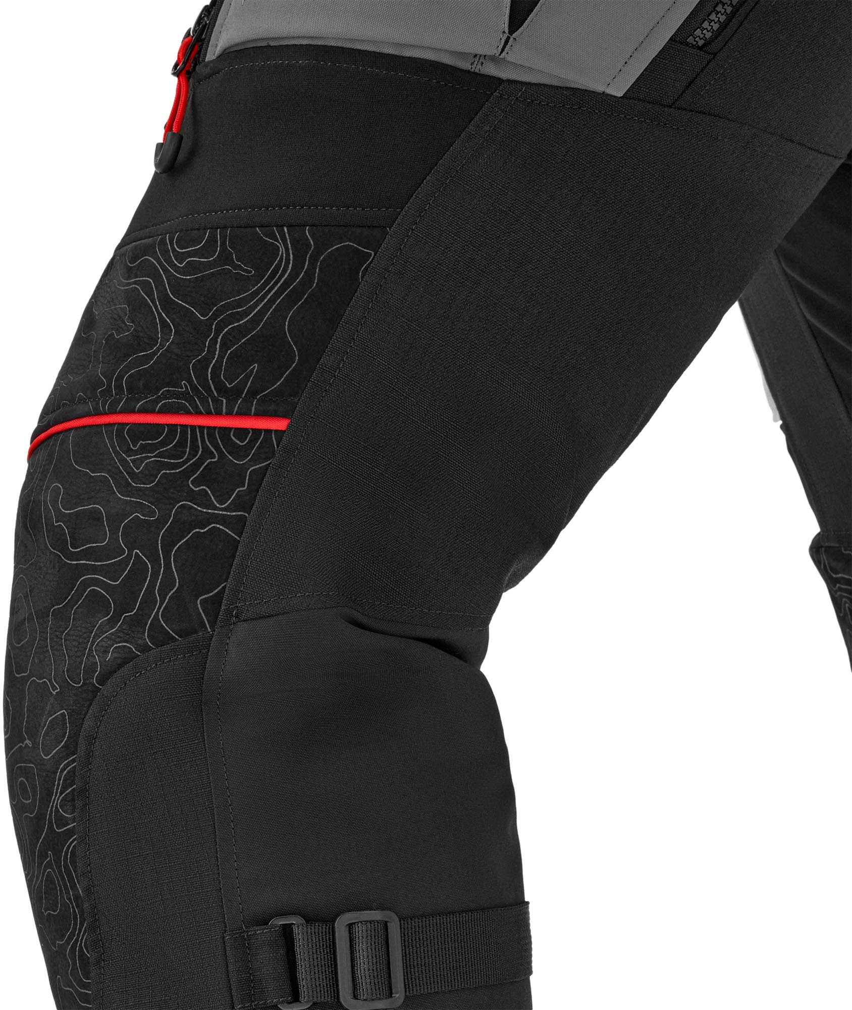 SHIMA Tracker Motorcycle Textile Pants grey/white 2XL Figure 19