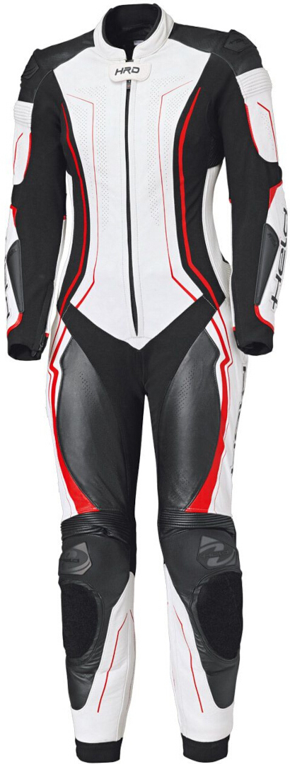 Held Ayana 3 Costum de piele de motocicletă pentru doamne într-o singură piesă Alb/Negru/Roșu 34 Figura 1