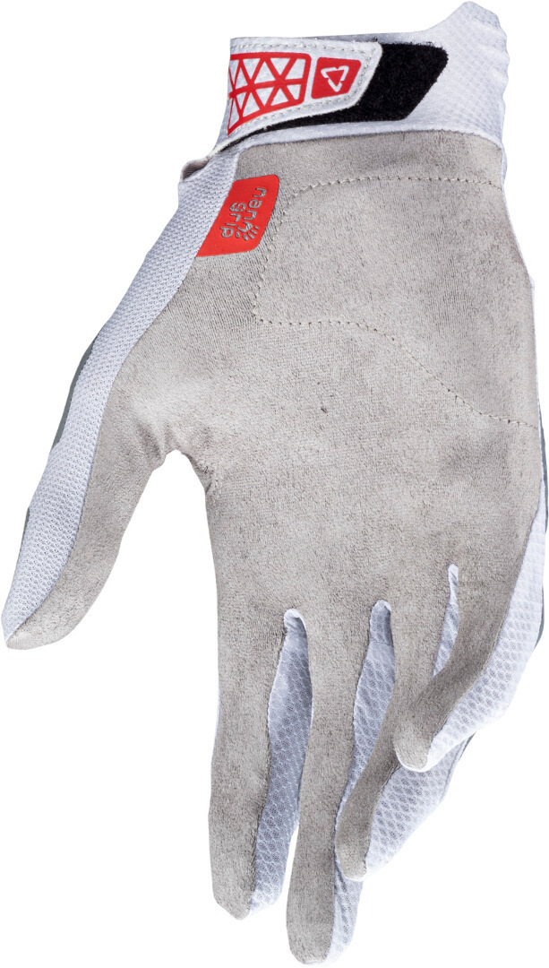Leatt Moto 4.5 Lite Motocross Handskar vit/grå L Figur 6