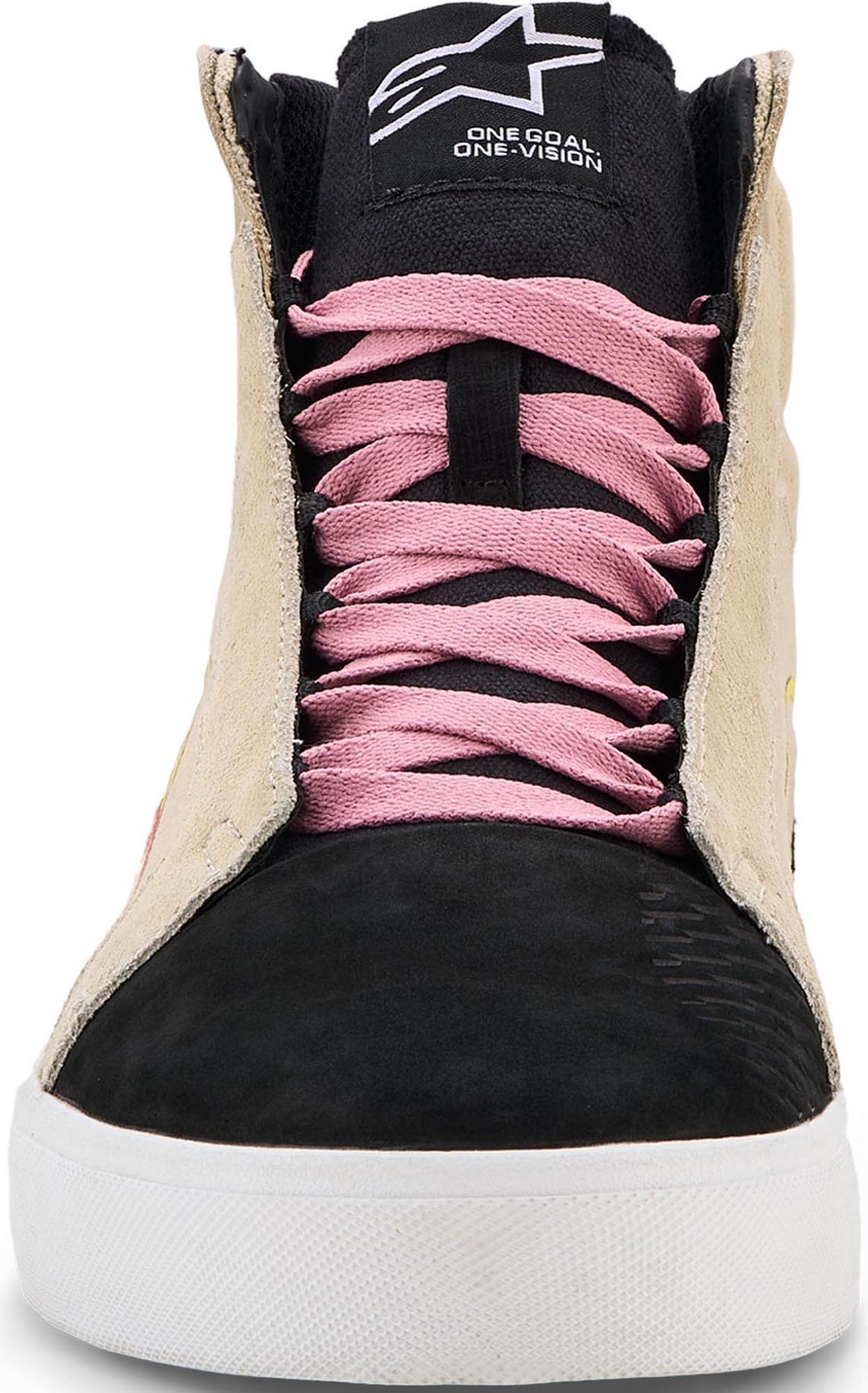 Alpinestars Ride-63 Canvas Motorcycle Shoes beige/black 6 Figure 2